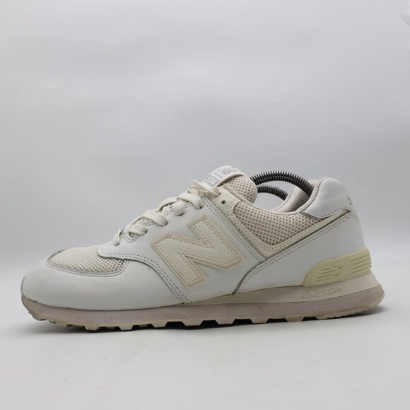 New Balance 574 Sneakers Men's Size 11 D Comfort Athletic White Shoes ML574NSF - Picture 4 of 10